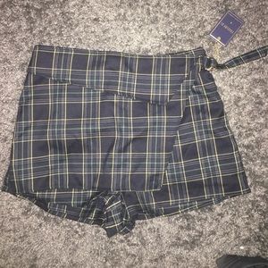 NWT forever 21 plaid skort